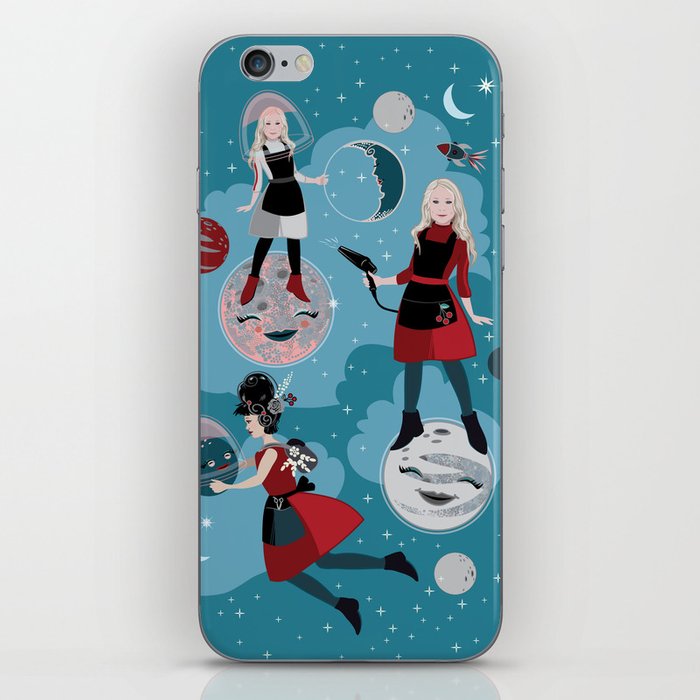 iphone case, moon and stars, moon landing
